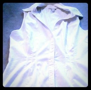 Banana Republic Sleeves Collared Shirt